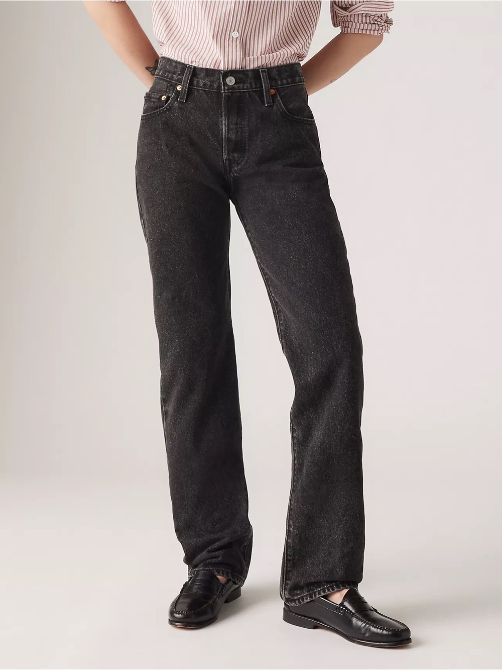 Levi's 501 '90s Jeans Size 27 Black Wash New Without Tags